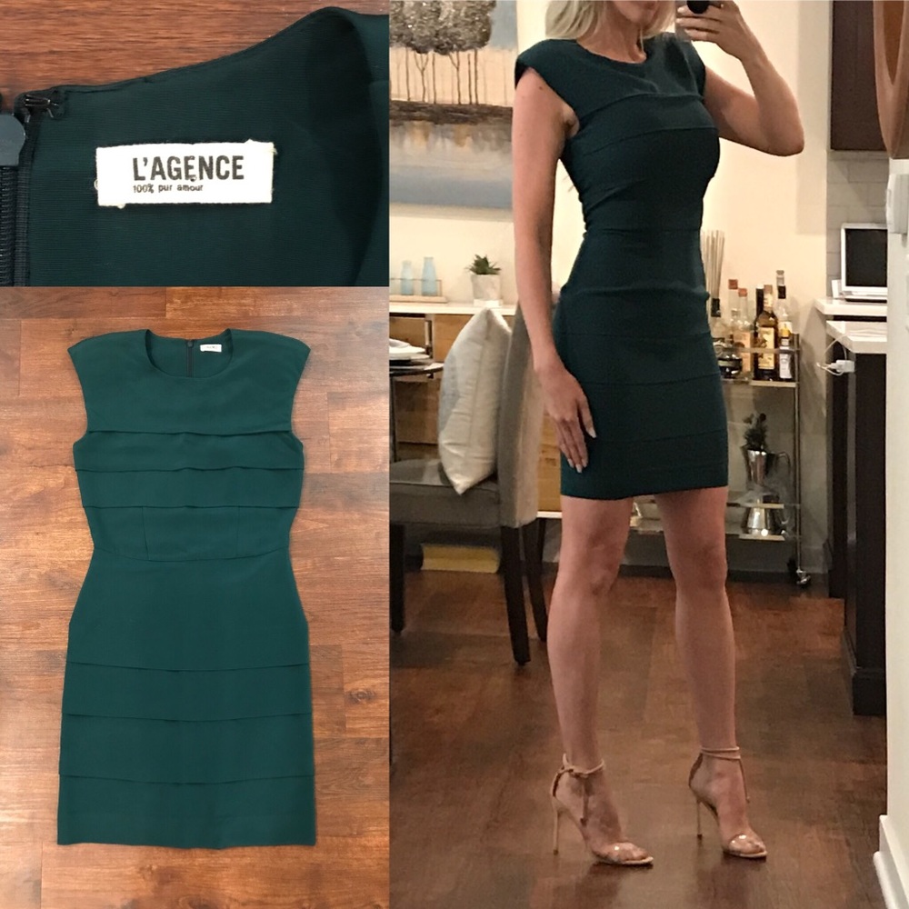 L’AGENCE Silk Dress